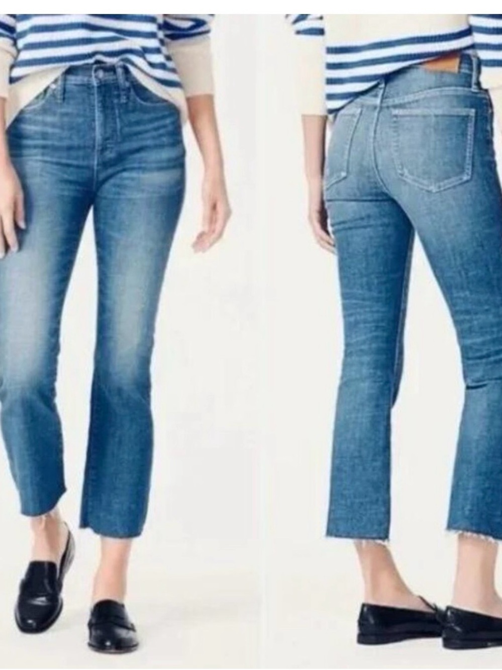 J.Crew Billie Demi-Boot Crop Jeans